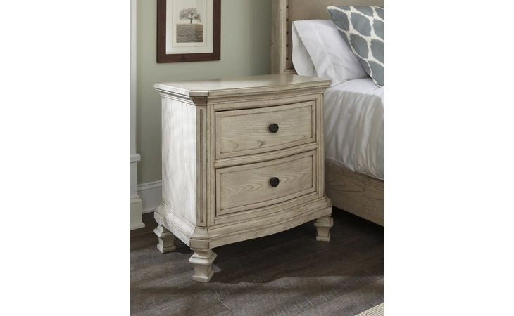 B693-92 Demarlos TWO DRAWER NIGHT STAND