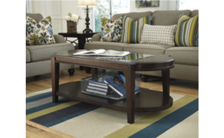 T768-0 NORTHGLEN OVAL COFFEE TABLE