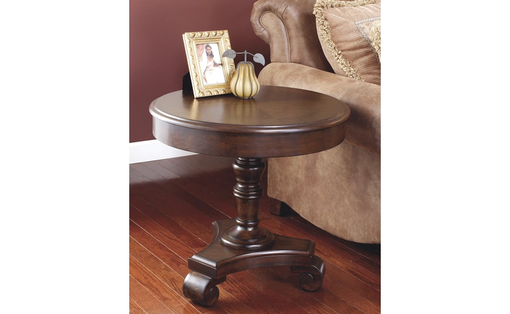 T496-6 BROOKFIELD ROUND END TABLE BROOKFIELD