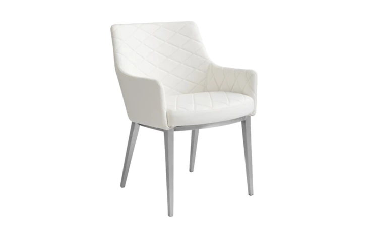  CHASE DINING ARMCHAIR - WHITE SUNPAN FURNITURE  30156