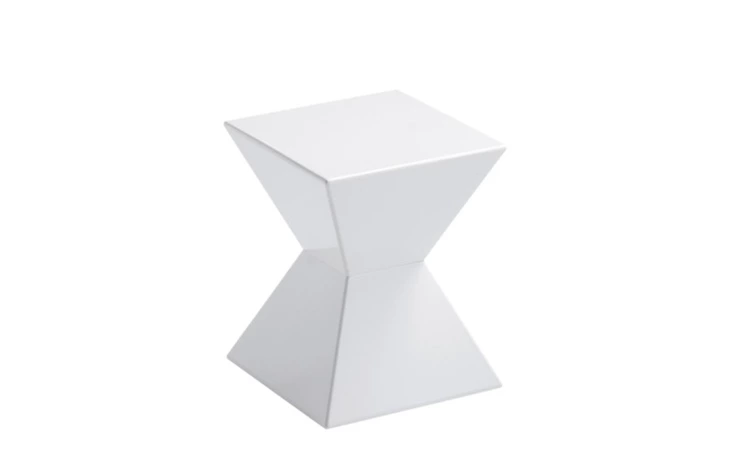  ROCCO END TABLE - WHITE SUNPAN FURNITURE  13006
