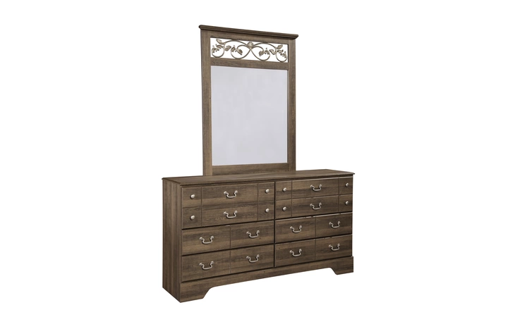B216-31 Allymore - Brown DRESSER ALLYMORE BROWN