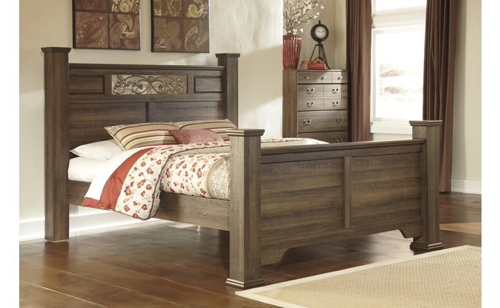 B216-84 Allymore - Brown KING POSTER FOOTBOARD ALLYMORE