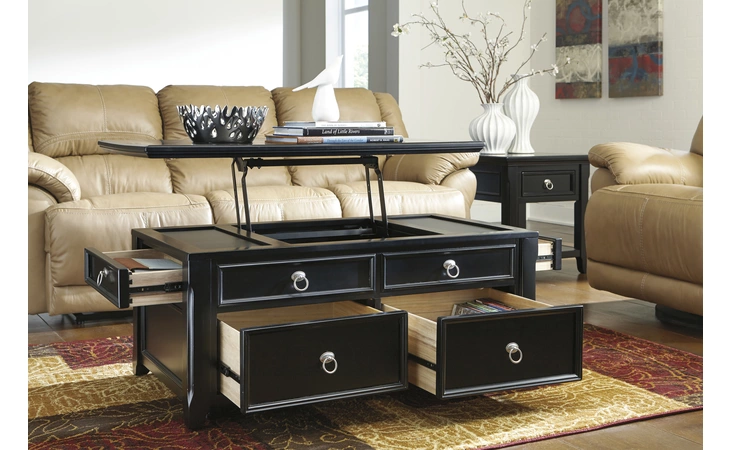 T811-20 GREENSBURG LIFT TOP COFFEE TABLE