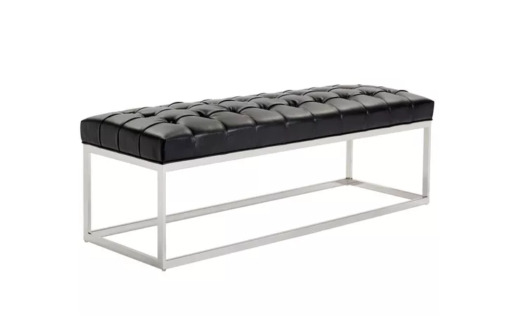 100298 SUTTON SUTTON BENCH - CANTINA BLACK (FORMERLY NOBILITY BLACK)