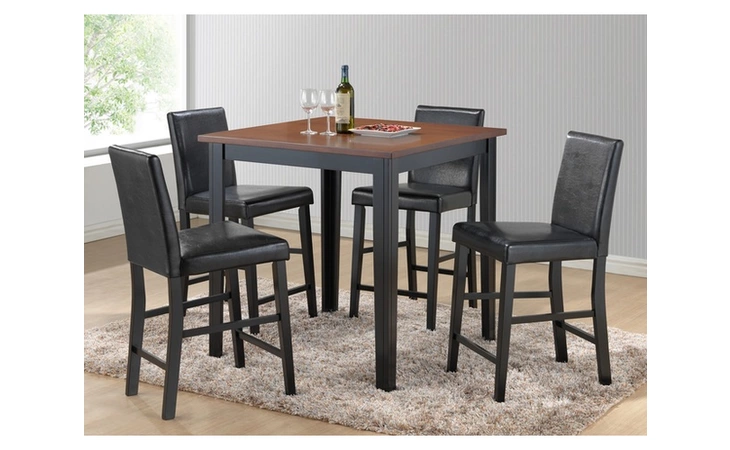 CDC272-PTX PUB TABLE FINISH=CHERRY BLK LIFESTYLE  CDC272-PTX