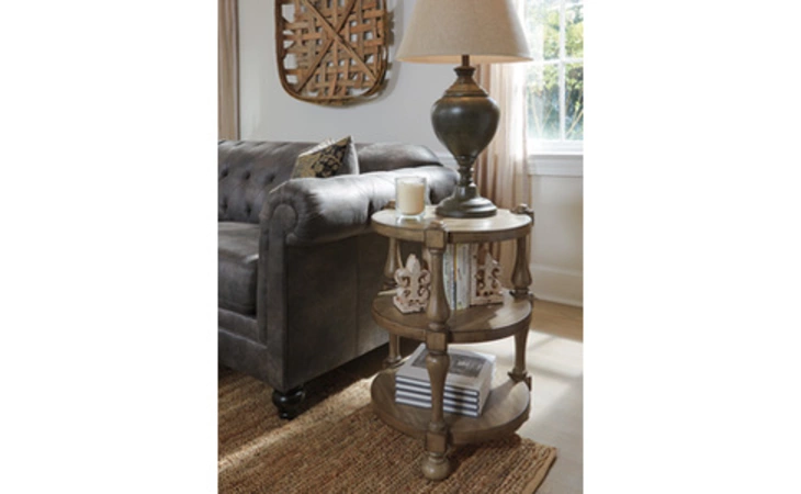 T812-6 CHALIMONE ROUND ACCENT TABLE