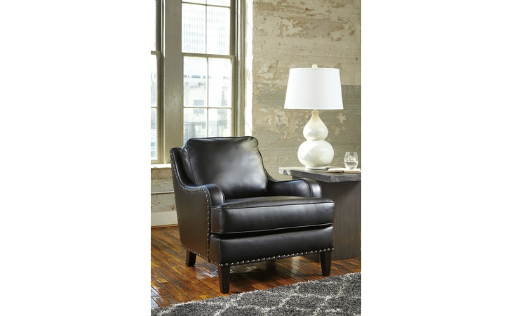 7080421 LAYLANNE ACCENT CHAIR LAYLANNE BLACK