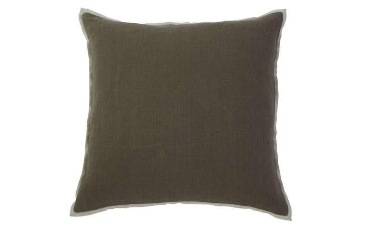 A1000341 SOLID PILLOW COVER (4 CS) SOLID GRAY