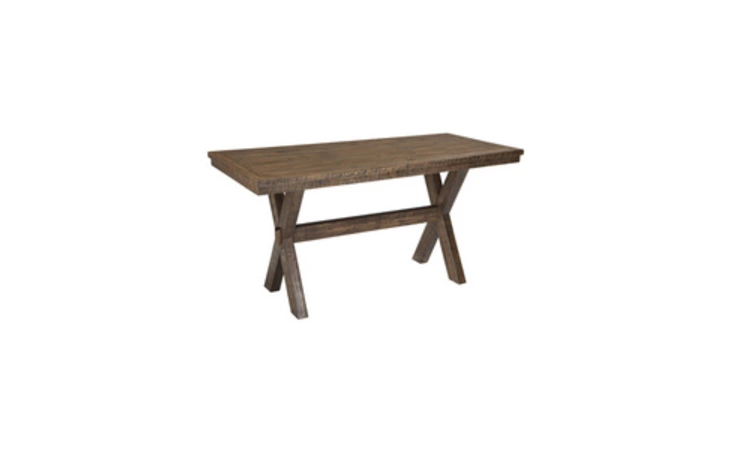 D463-13 WALNORD RECT DINING ROOM COUNTER TABLE