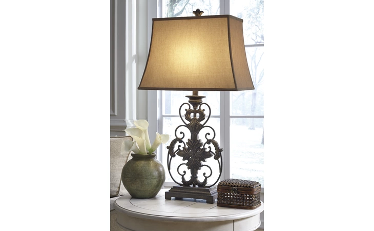 L200064 Sallee POLY TABLE LAMP (1/CN)
