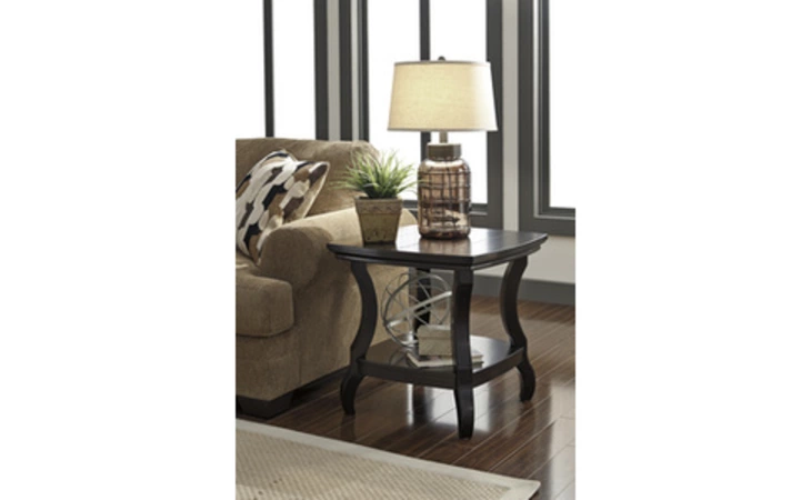 T584-2 TELLBANE SQUARE END TABLE