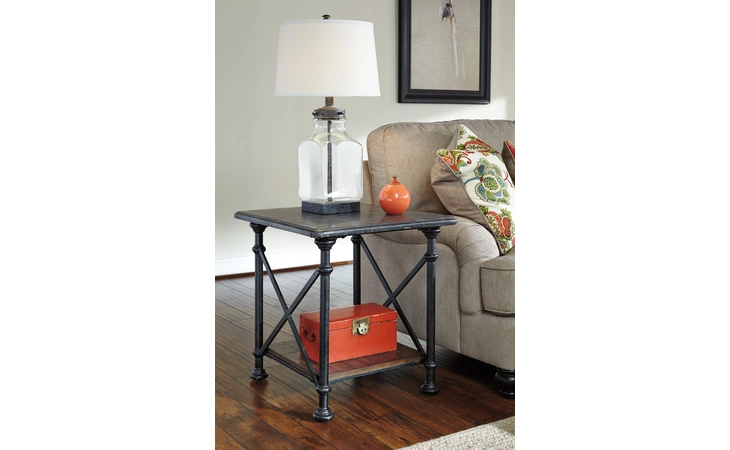 T744-3 TALLENFIELD RECTANGULAR END TABLE