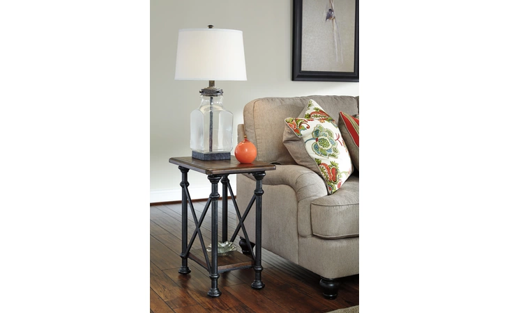 T744-7 TALLENFIELD CHAIR SIDE END TABLE