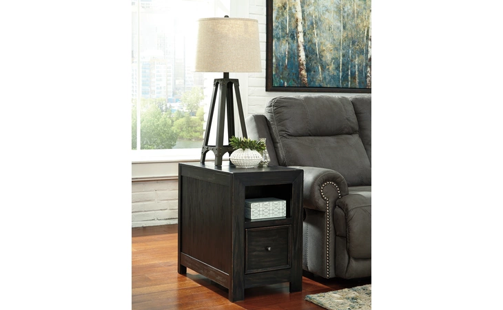 T752-7 Gavelston CHAIR SIDE END TABLE/GAVELSTON