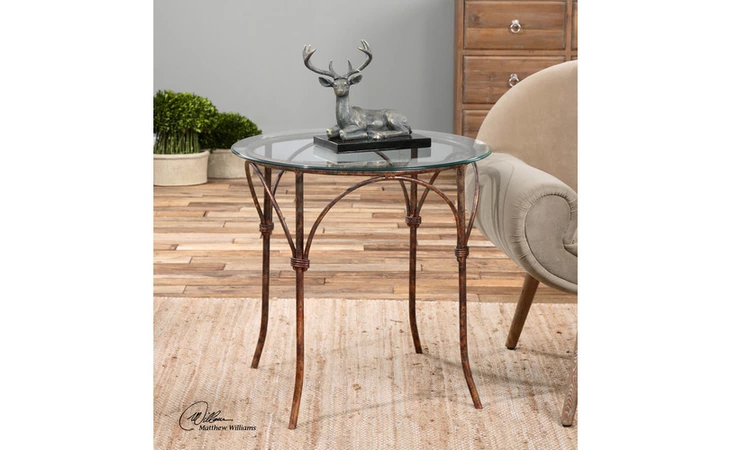 24470  STASIA, ACCENT TABLE