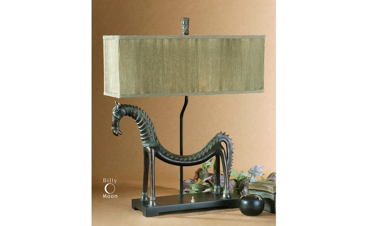 27907-1  TAMIL HORSE, TABLE