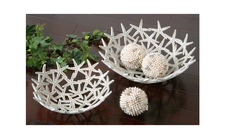 19557  STARFISH BOWLS WITH SPHERES, S 5