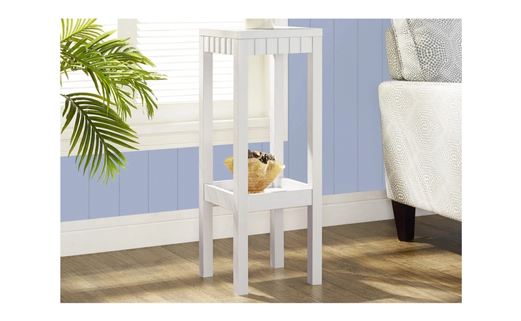 I2483 ACCENT TABLE - 32H WHITE MONARCH SPECIALTIES  I2483