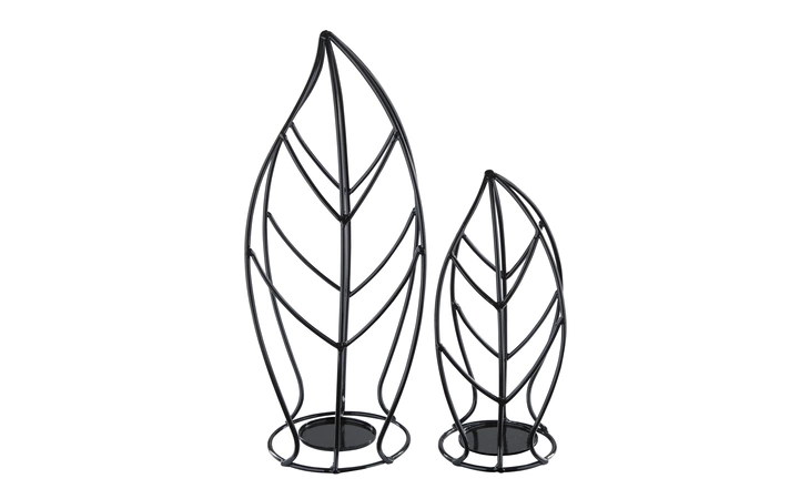 A2000155  CANDLE HOLDER (SET OF 2)(2 CS)