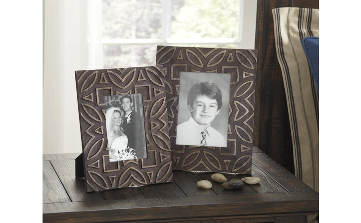 A2000183 MARQUISE PHOTO FRAME (SET OF 2) (2 CS)