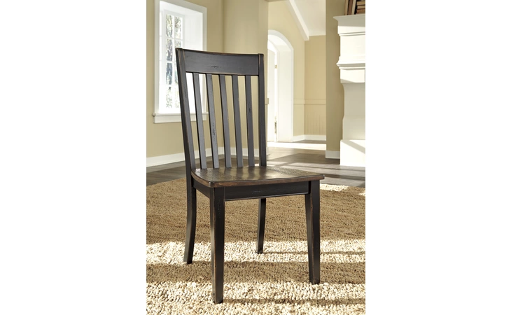 D563-01  DINING ROOM SIDE CHAIR (2 CN)