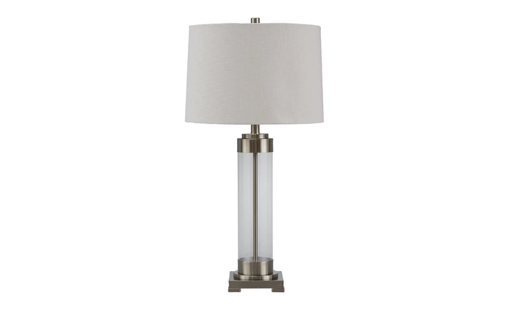 L430174  GLASS TABLE LAMP (1 CN) TALAR