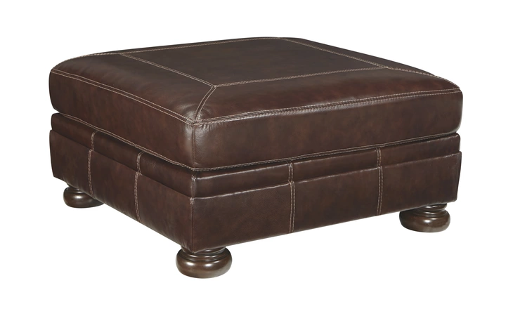 5040408 Leather OVERSIZED ACCENT OTTOMAN