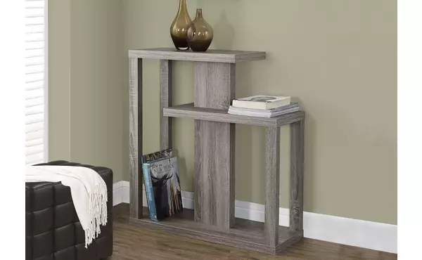 accent table - 32 l - dark taupe hall console by monarch specialties
