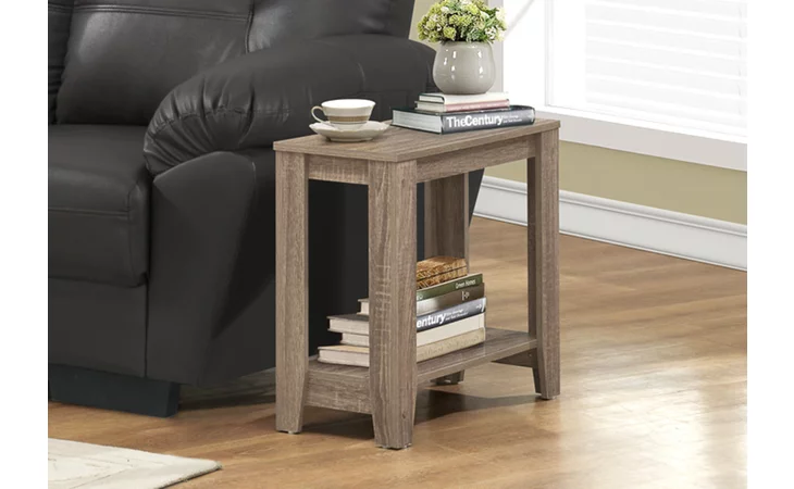 I3115  ACCENT TABLE - DARK TAUPE