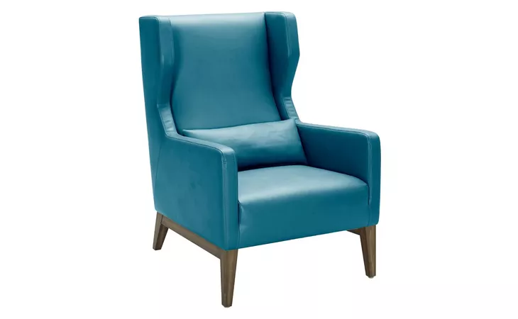 100701 MESSINA MESSINA LOUNGE CHAIR - TURQUOISE