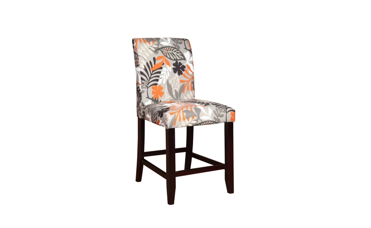 14D2031F  FLORAL COUNTER STOOL