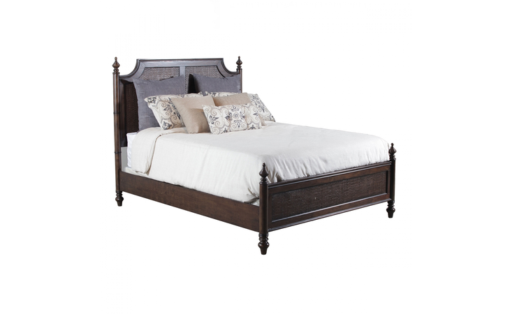 14BO7024QCN  PASSAGES QUEEN BED W CANOPY