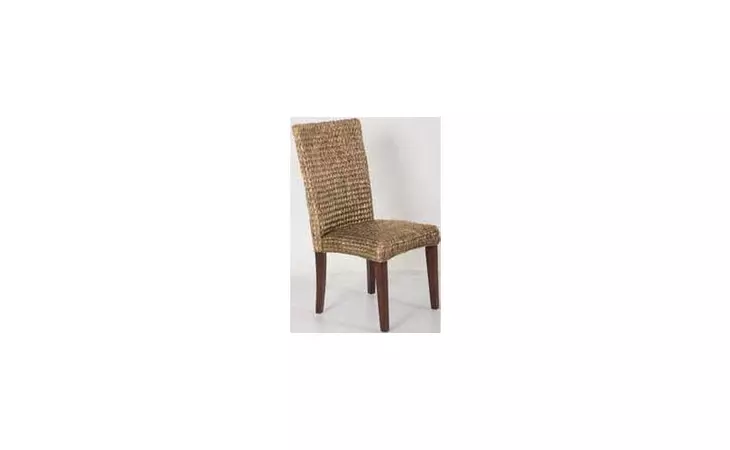 101093  WOVEN SIDE CHAIR (NATURAL)