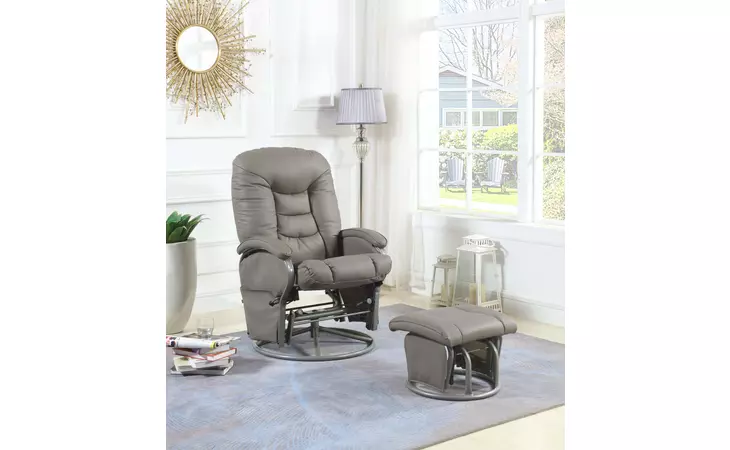 600228 GLIDER WITH OTTOMAN COASTER  600228