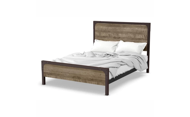 12397-54 Cordoba METAL BED FULL SIZE BED (WITH VERSATILE MATTRESS SUPPORT) CORDOBA