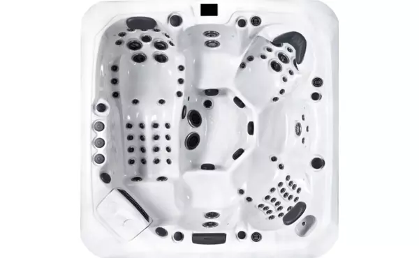 Hot Tub | 2 speed pump | 27 stainless massage jets by ashley