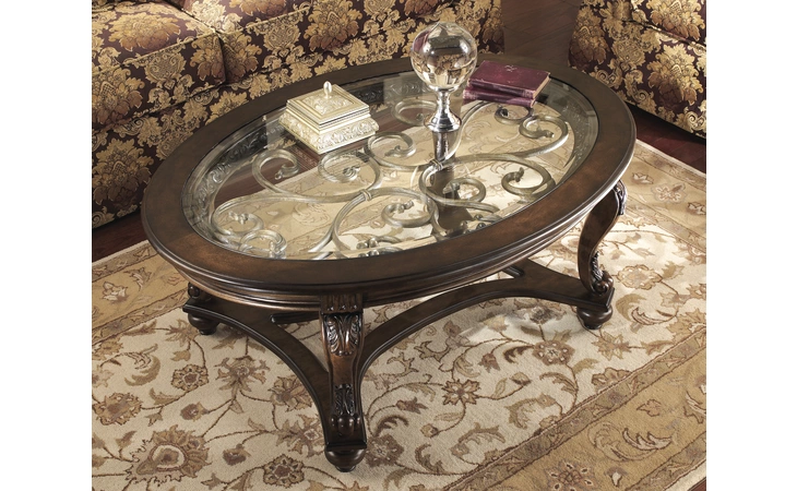 T499-0 Norcastle OVAL COFFEE TABLE