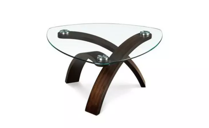 T1396-22B  SHAPED END TABLE BASE T1396 - ALLURE