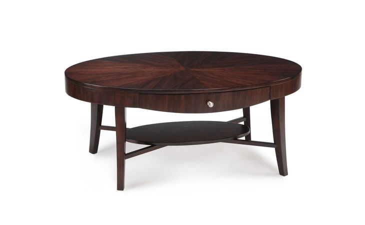 T1408-47  OVAL COFFEE TABLE T1408 - ASTER