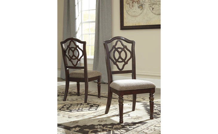 D626-01  DINING UPH SIDE CHAIR (2 CN)